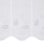 KURZGARDINE 60 cm   - Weiß/Grau, KONVENTIONELL, Textil (60cm) - Esposa