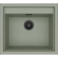 SPÜLE 105106  - Salbeigrün/Schwarz, Basics, Keramik (57/50/20cm) - HKT