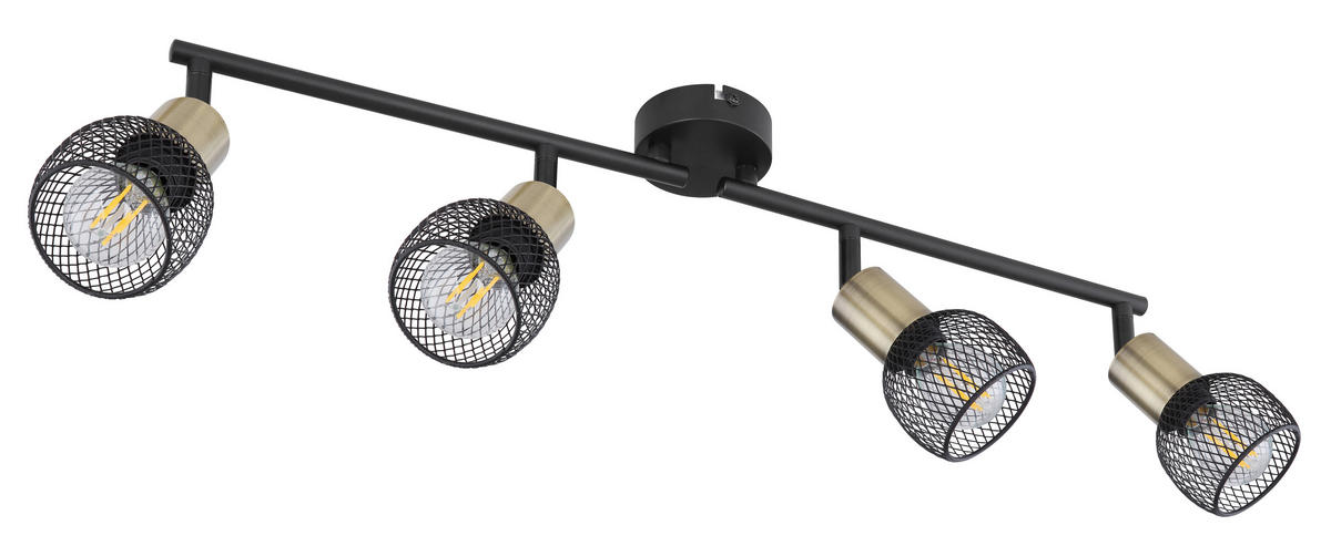 STRAHLER - Schwarz, Basics, Metall (60/8/15cm) - Globo