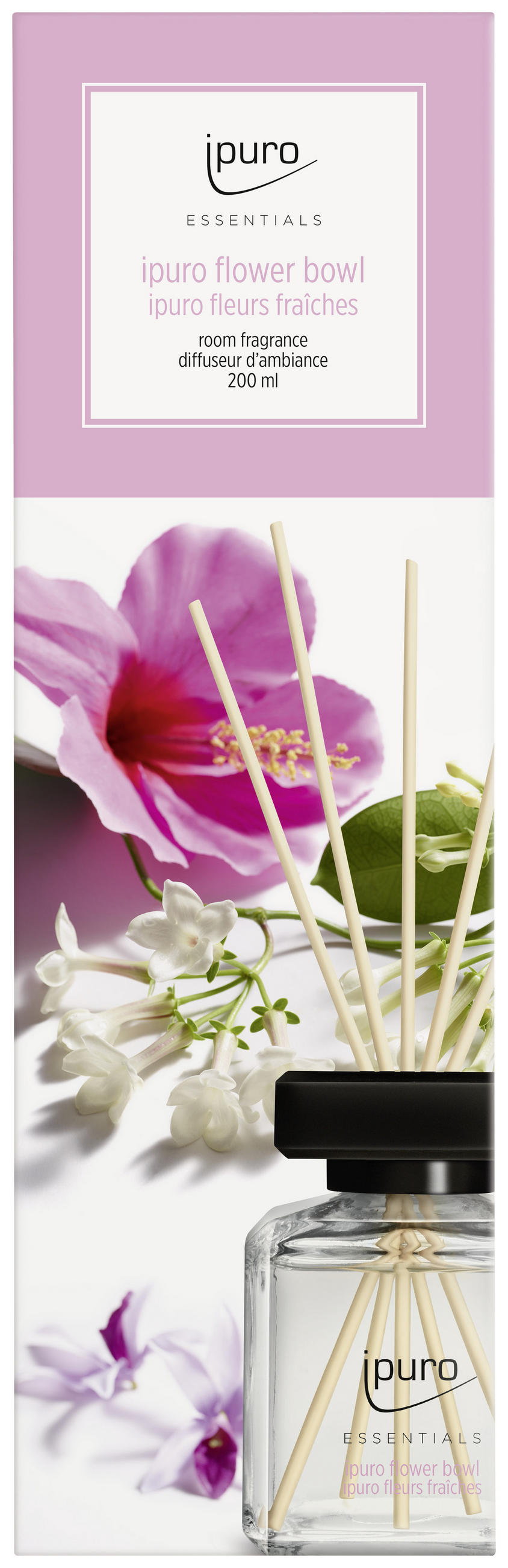 DIŠAVA ZA PROSTOR Essentials Flower Bowl  - Basics, steklo (200ml) - Ipuro