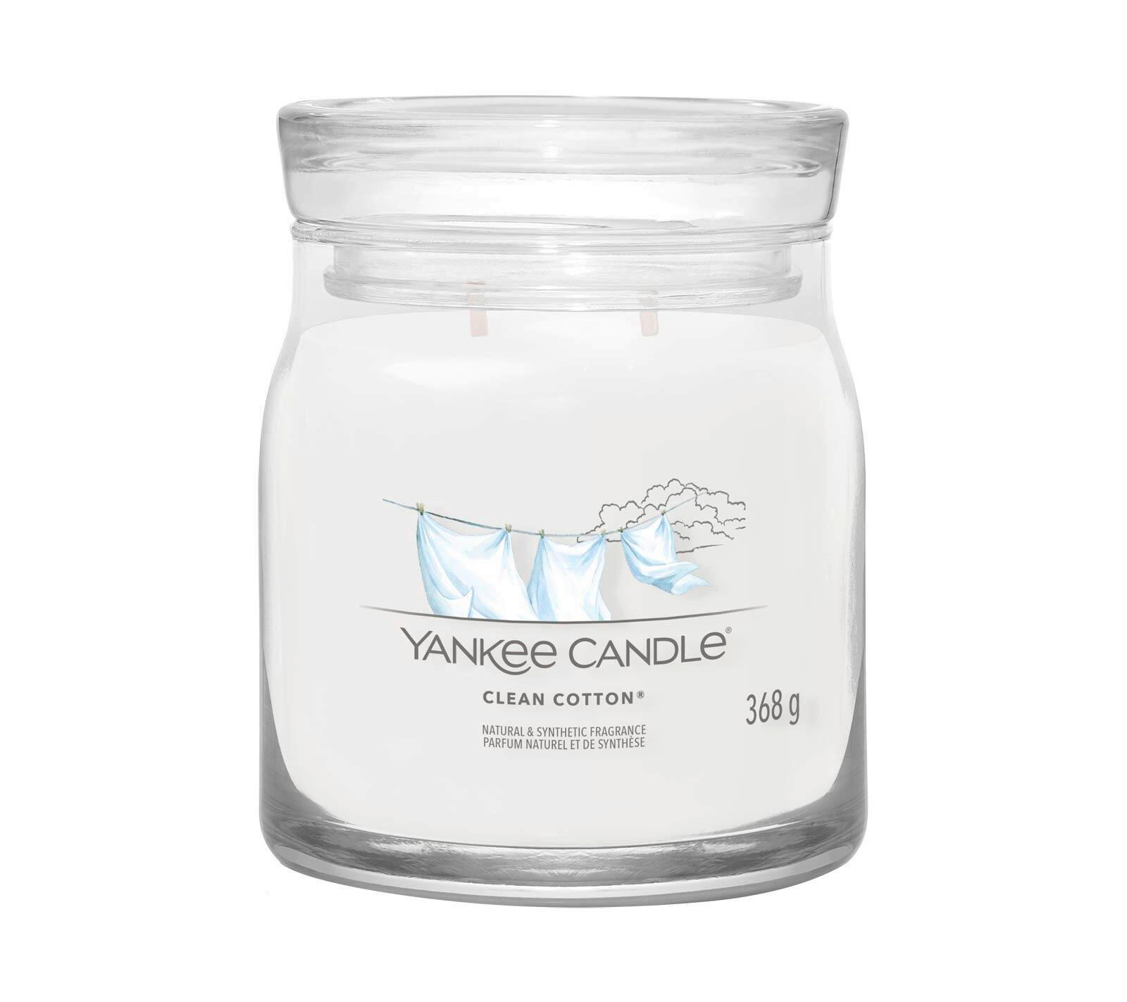 DIŠEČA SVEČA - Basics, steklo (9,3/11,4/9,3cm) - Yankee Candle