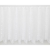 KRATKA ZAVESA  2024 AUTUMN          45 cm   bela  - bela, Basics, tekstil (45cm)