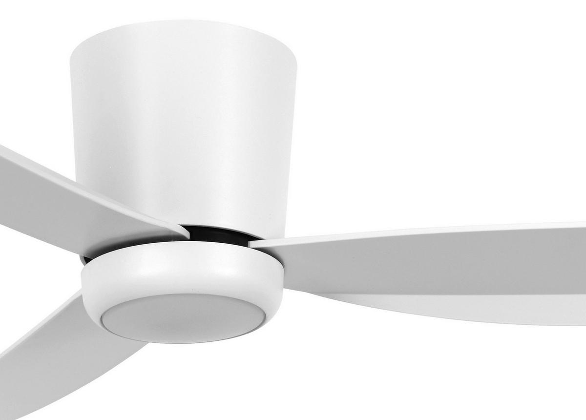 DECKENVENTILATOR 137 cm  - Weiß, Trend, Kunststoff (137cm) - P & B