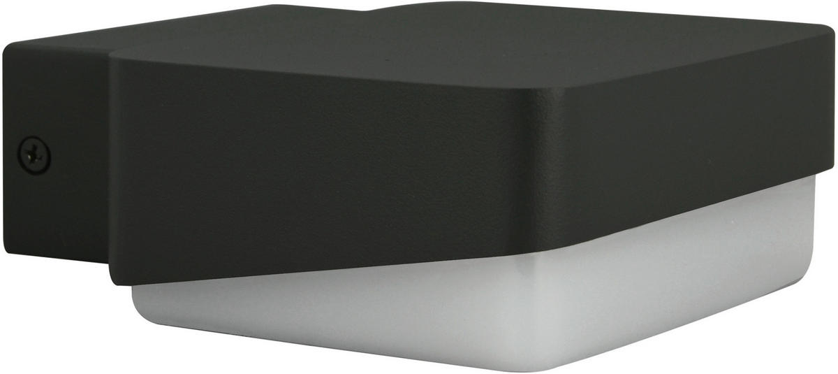 AUßENWANDLEUCHTE 5/12,5/13,6 cm   - Anthrazit, Design, Metall (5/12,5/13,6cm)