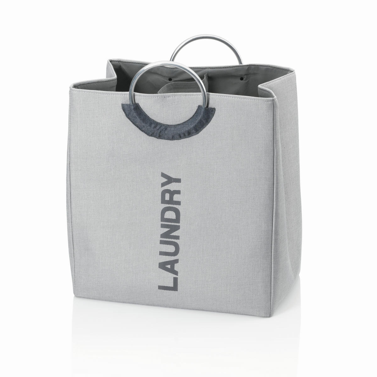 VREČA ZA PERILO - svetlo siva, Konvencionalno, umetna masa (29/54/50cm) - Kela