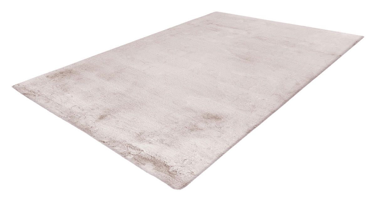 HOCHFLORTEPPICH 80/150 cm Creme, Weiß  - Creme/Weiß, KONVENTIONELL, Textil (80/150cm)