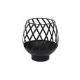 WINDLICHT - Schwarz, Design, Metall (18,5/21cm) - Ambia Home