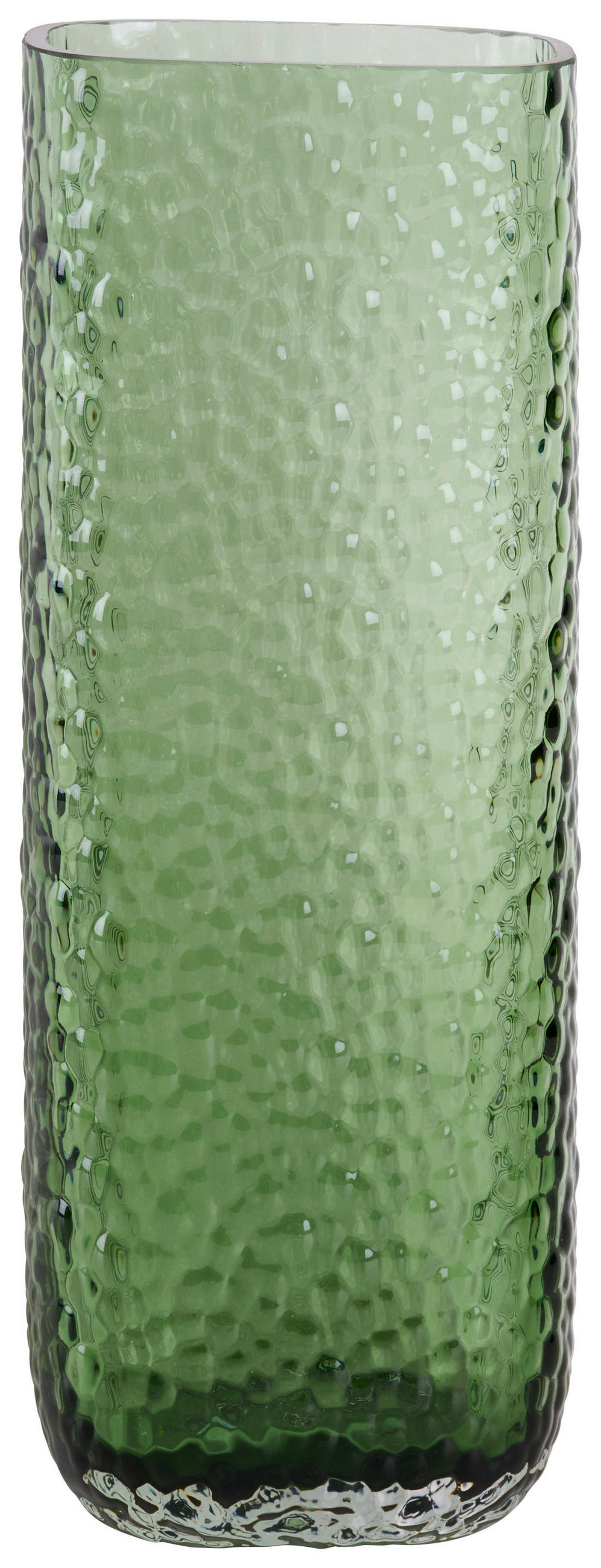 VAZA   27 cm  steklo  - zelena, Basics, steklo (10/27cm) - Leonardo