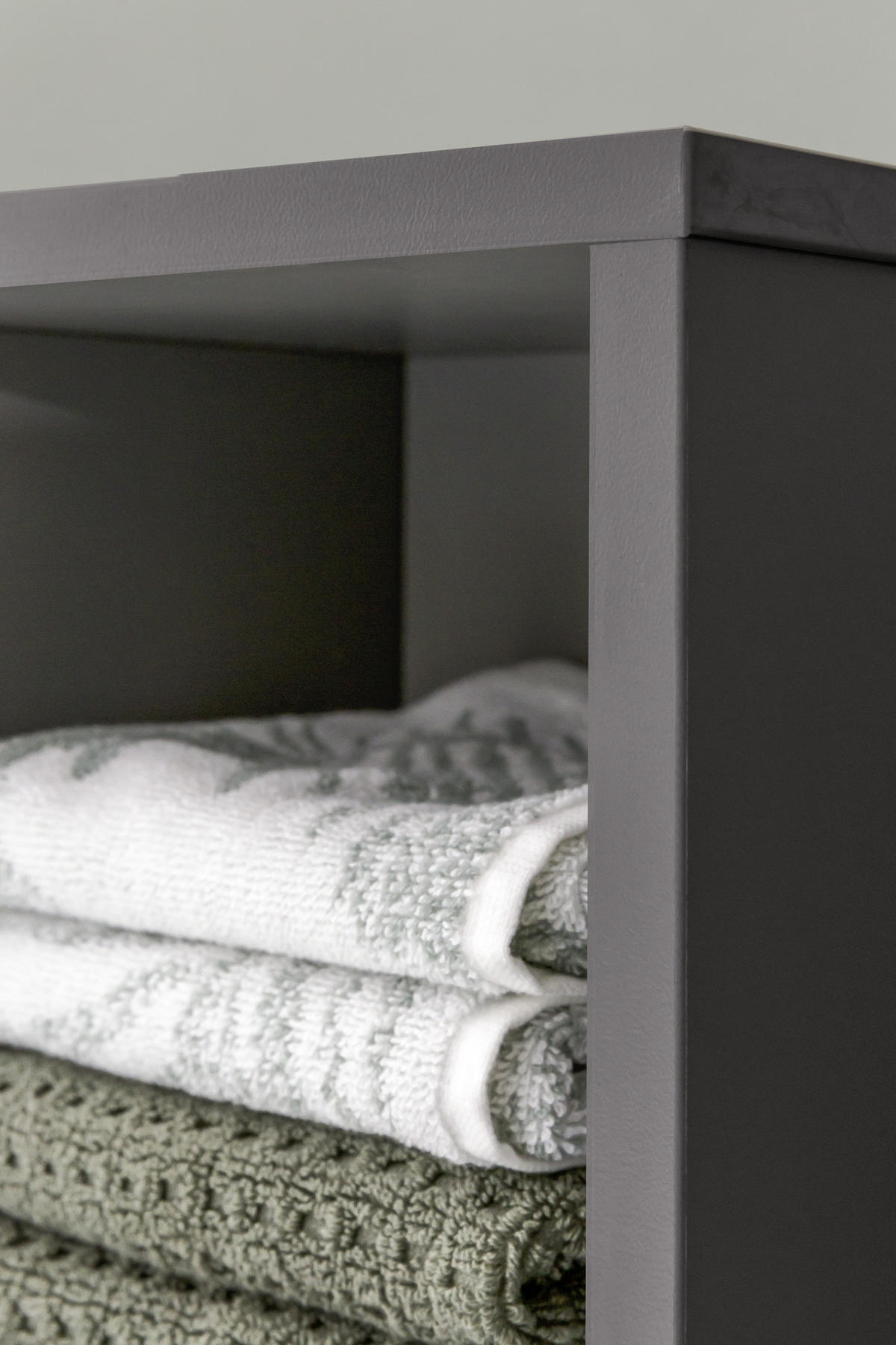 WASCHBECKENUNTERSCHRANK 65,5/58,5/33,5 cm  - Eichefarben/Silberfarben, KONVENTIONELL, Holzwerkstoff/Metall (65,5/58,5/33,5cm) - Stylife