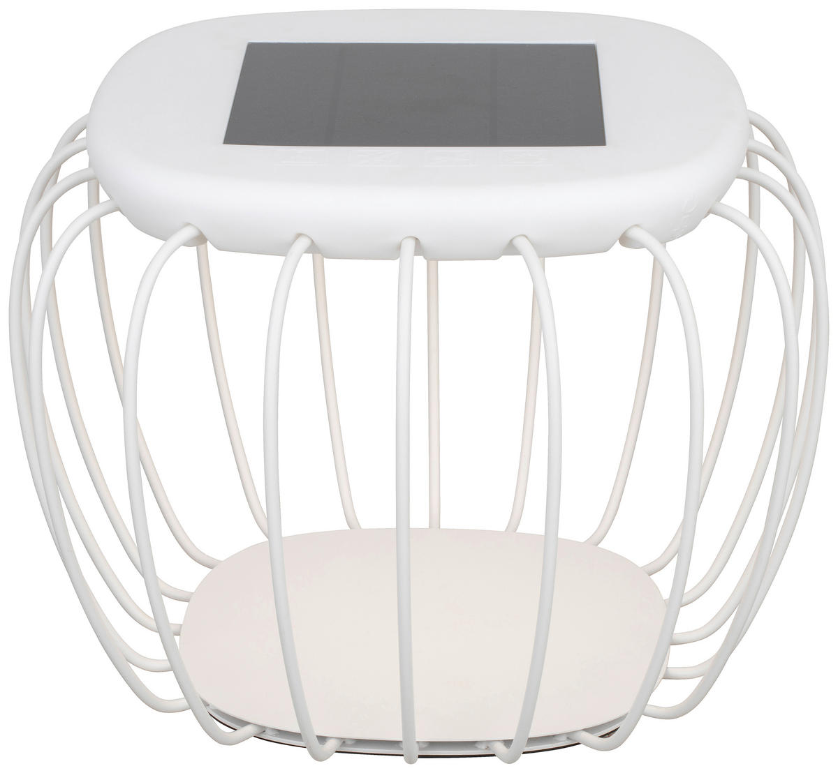 AUßENLEUCHTE 40/30 cm   - Weiß, Trend, Kunststoff/Metall (40/30cm) - Novel