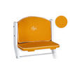 HOCHSTUHLEINLAGE Sitzpolster  - Dunkelorange, Basics (40/4/26cm) - tiSsi