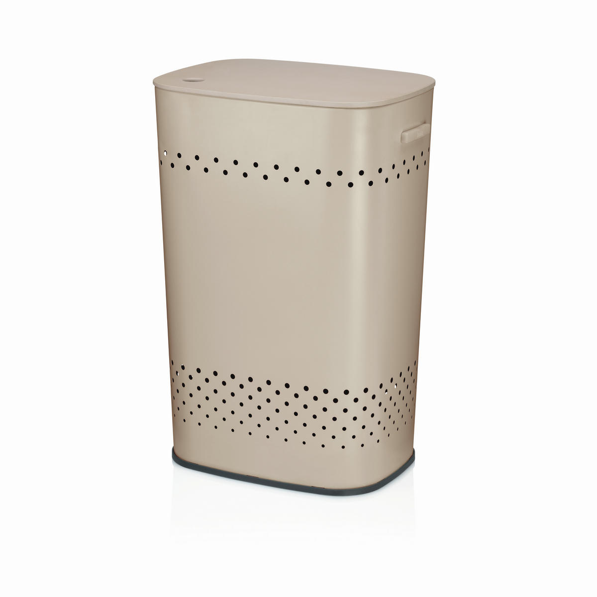 WÄSCHETONNE - Beige, Basics, Metall (39,5/29,5/57,5cm) - Kela