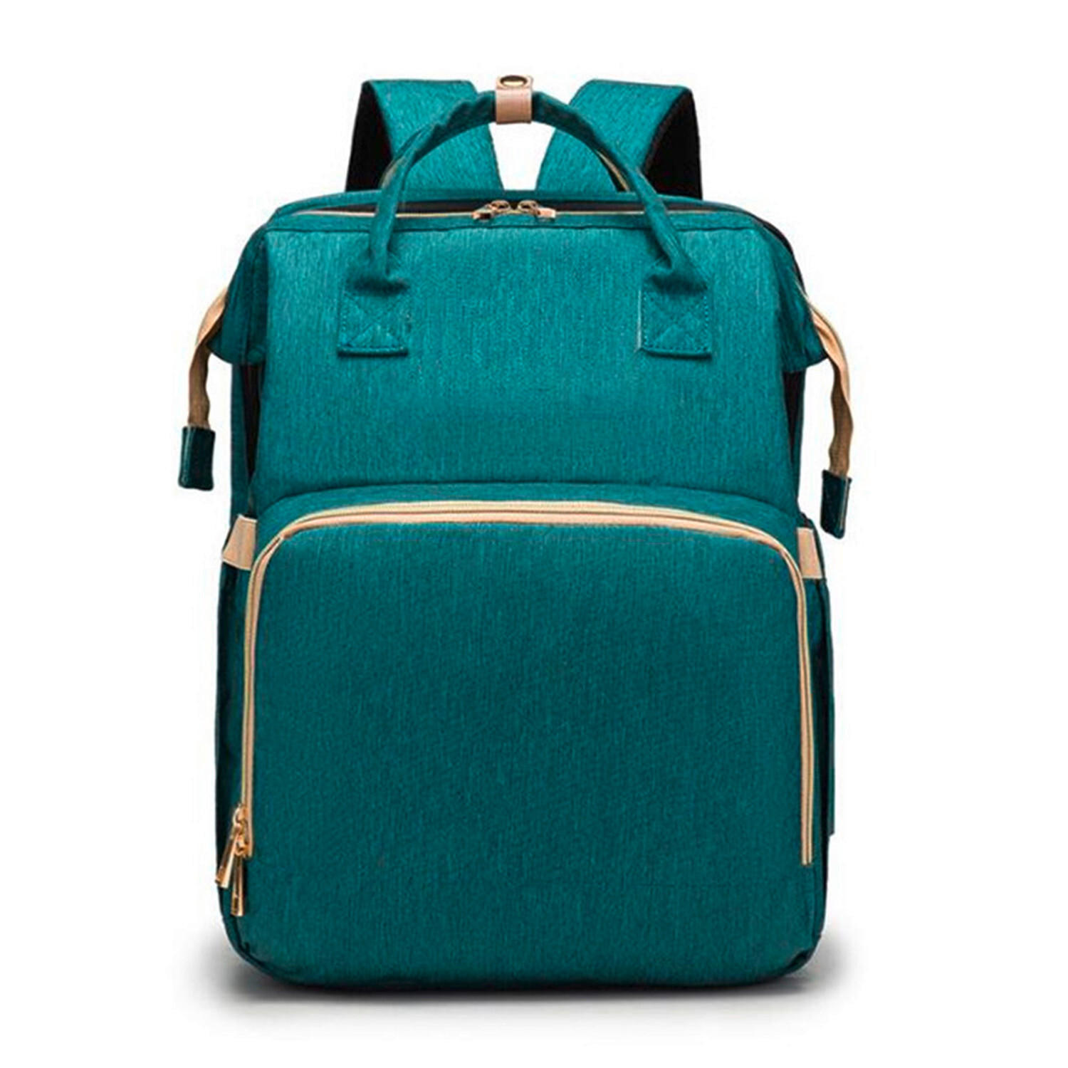 WICKELRUCKSACK Stella Bag Basic  - Türkis, Basics, Textil (30/40/21cm)