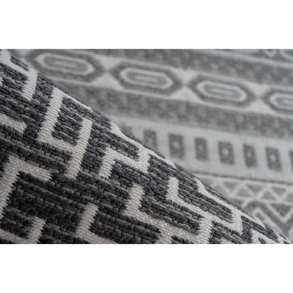 Thumbnail - Kayoom Outdoorteppich Yoga, Creme, Taupe, Textil, rechteckig, 120x170 cm, pflegeleicht, strapazierfähig, Teppiche & Böde...