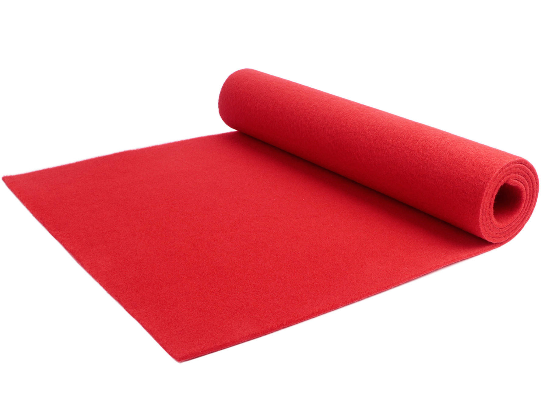 BELIANI Teppich Läufer Rot Stoff 60 x 200 cm Rec…