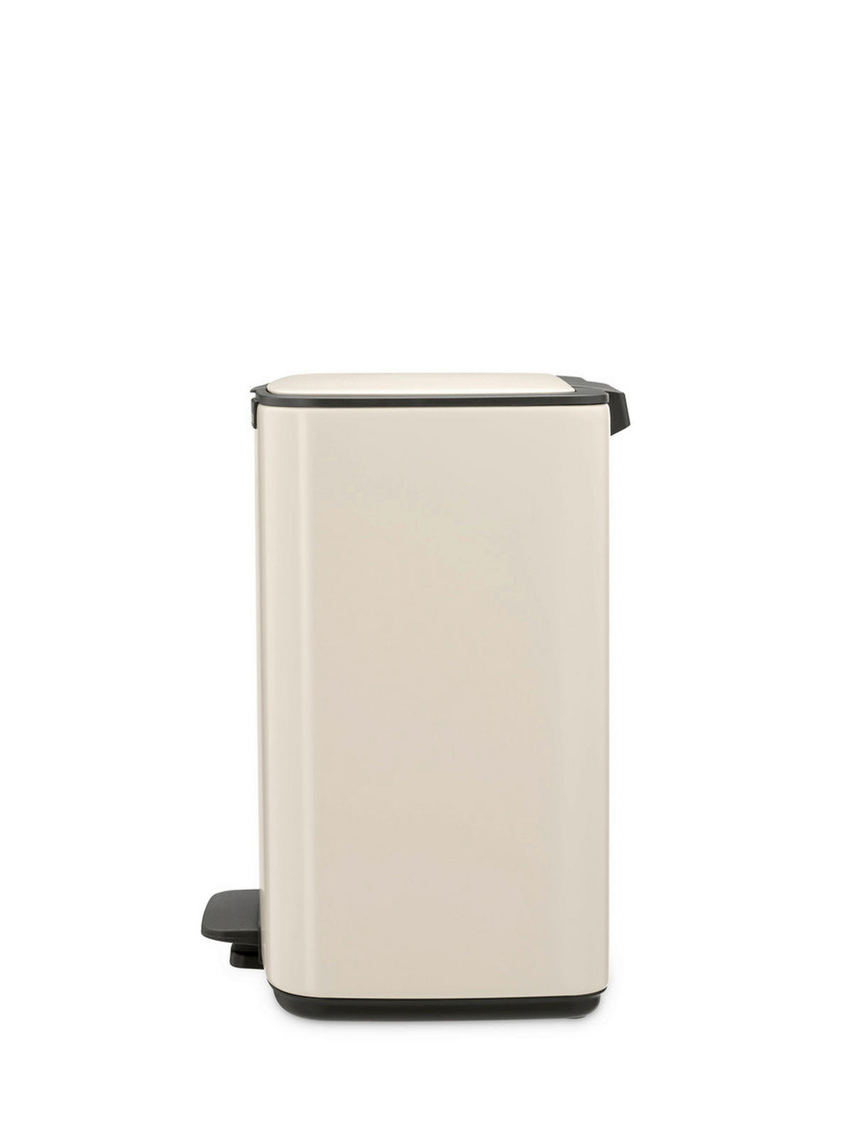 KOŠ S NOŽNOM PAPUČICOM  12 l  Bo  - bež/antracit, Design, metal/plastika (29/36,5/25,5cm) - Brabantia