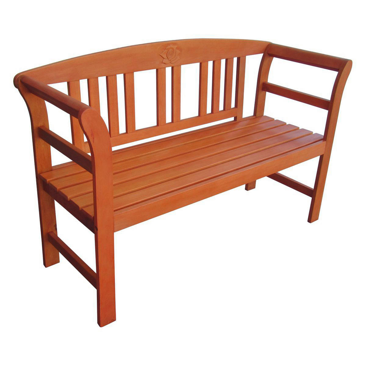 GARTENBANK 130/82/45 cm  in Braun  - Braun, Basics, Holz (130/82/45cm) - Gardenson