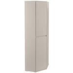 ECKSCHRANK 60/210/60 cm  - Kaschmir, KONVENTIONELL, Holzwerkstoff (60/210/60cm) - Xora
