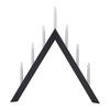 LED-DEKOLEUCHTE  - Anthrazit/Weiß, Basics, Holz/Kunststoff (60/7/64,5cm) - Eglo