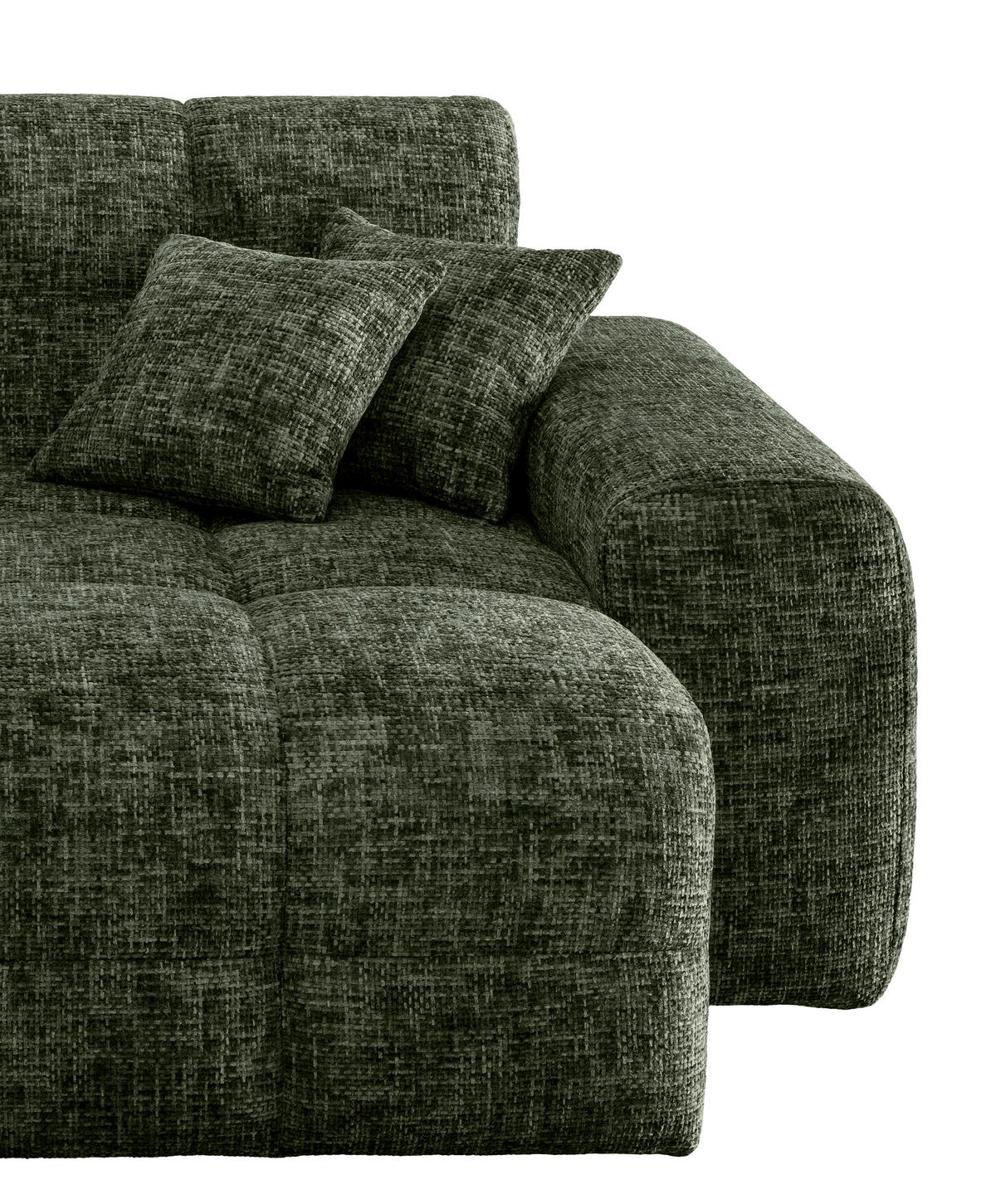 XXL-SESSEL - Waldgrün, MODERN, Kunststoff/Textil (181/87/155cm) - Livetastic