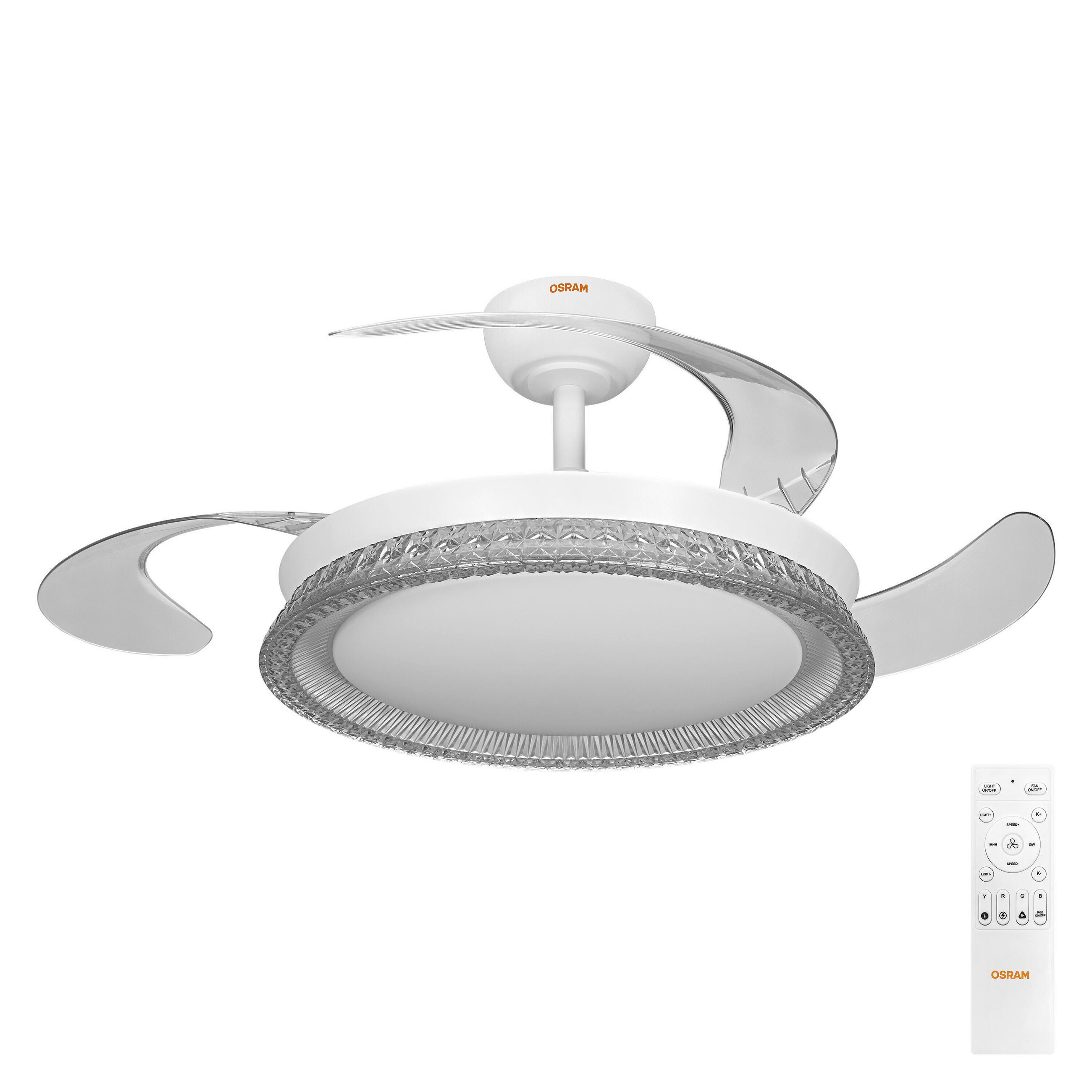 DECKENVENTILATOR - Design (122/35,3cm) - Osram