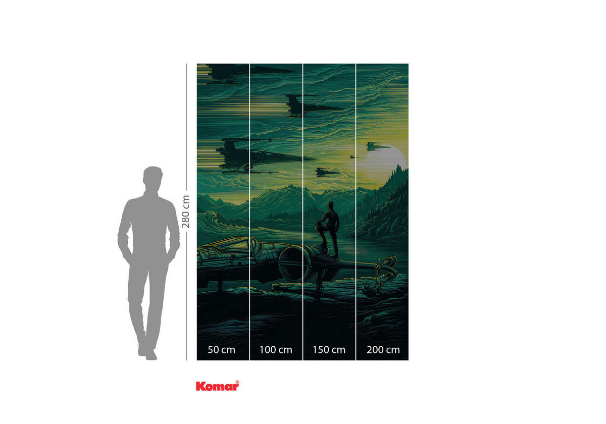 FOTOTAPETE  - Multicolor, Trend, Textil (200/280cm) - Xora