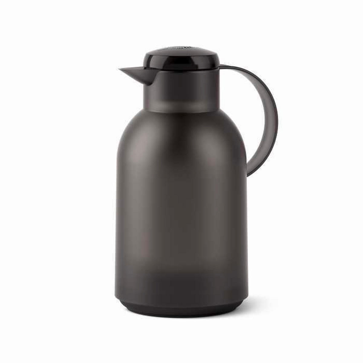 ISOLIERKANNE SAMBA 1,5 L  - Schwarz, Basics, Kunststoff (1,5l) - Emsa