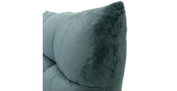 ECKSOFA Petrol Flachgewebe  - Petrol/Schwarz, MODERN, Kunststoff/Textil (235/275cm) - Landscape