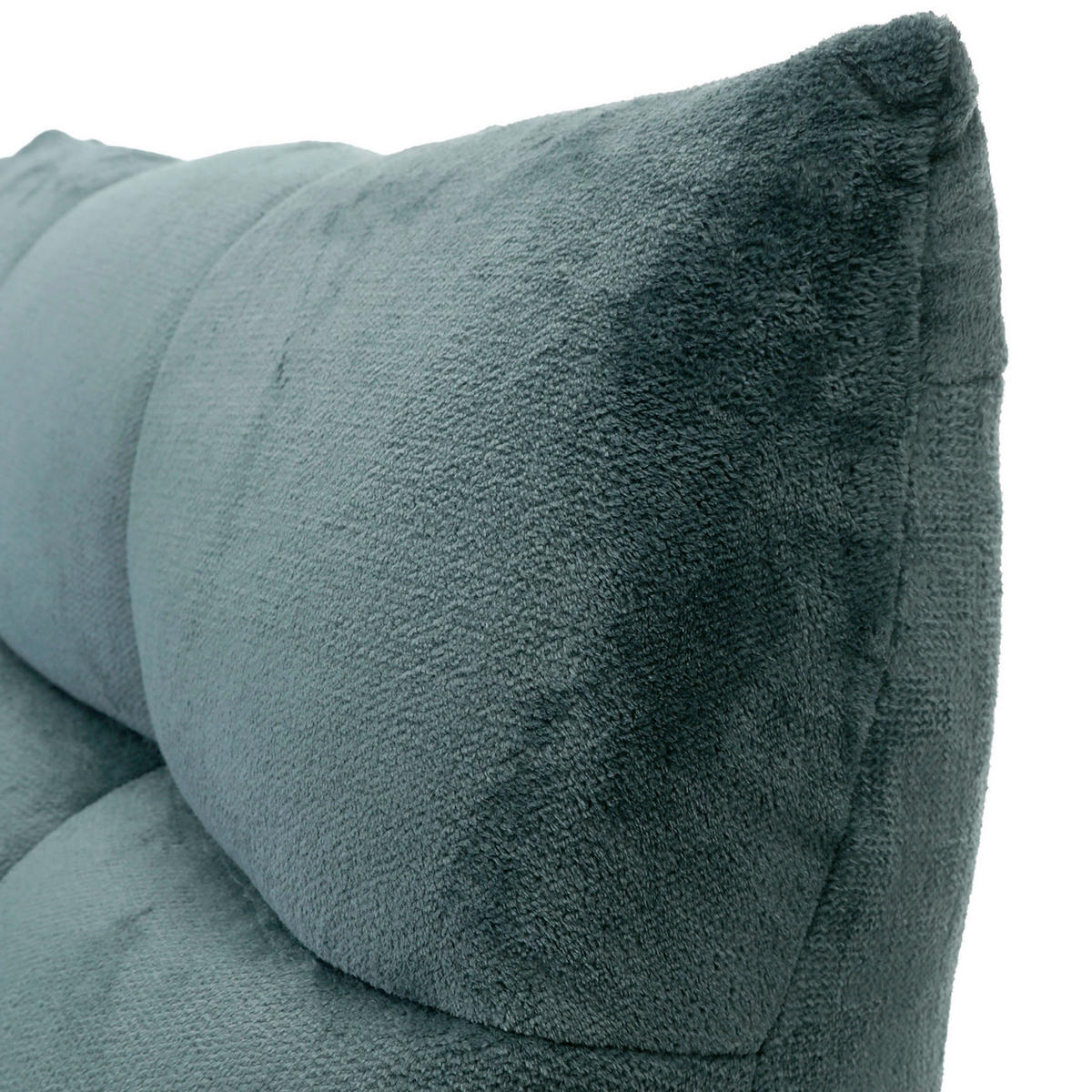 ECKSOFA Petrol Flachgewebe  - Petrol/Schwarz, MODERN, Kunststoff/Textil (235/275cm) - Landscape