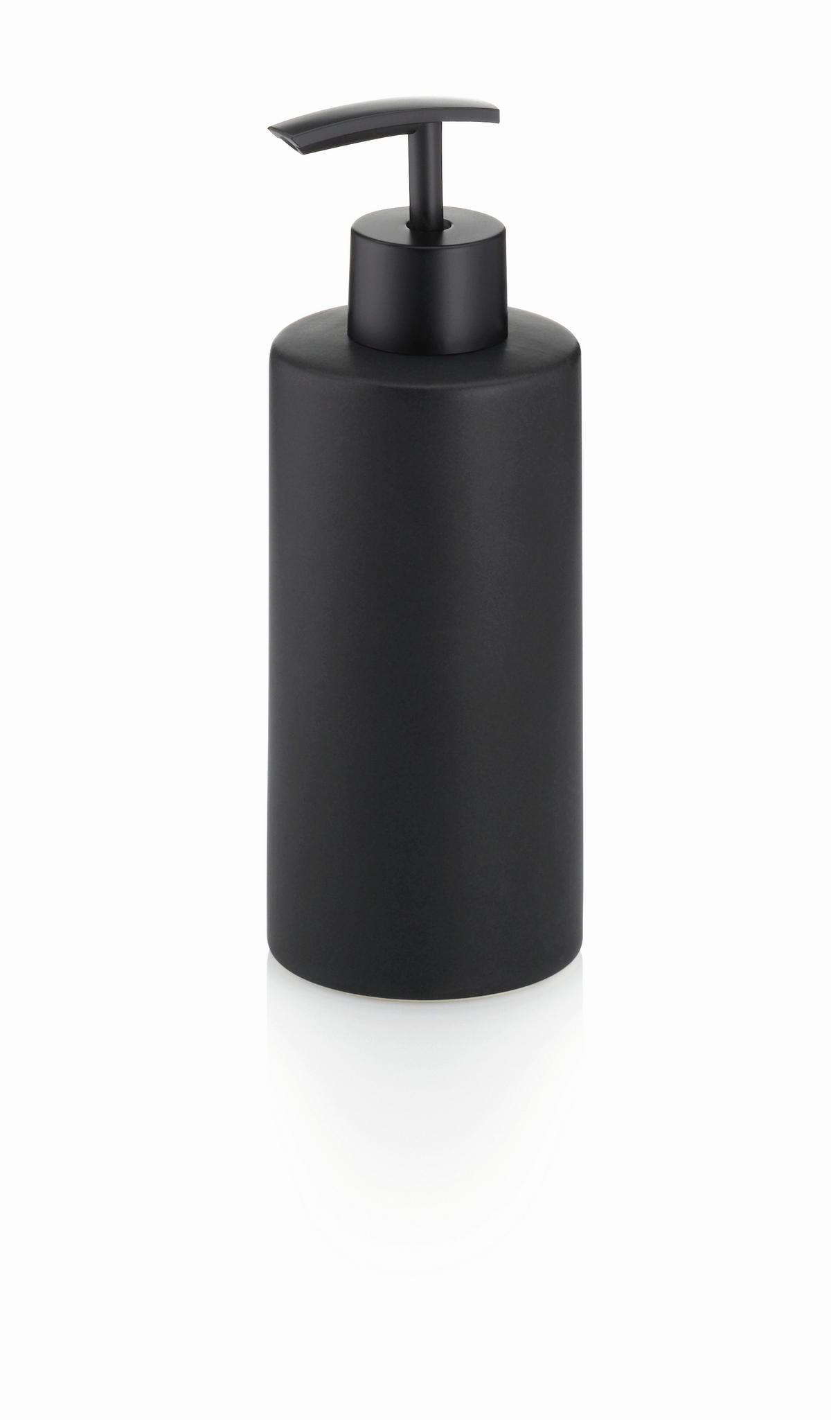 SEIFENSPENDER Keramik  - Schwarz, Basics, Keramik (7/19,5cm) - Kela