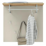 GARDEROBENPANEEL  in 88/88/29 cm  - Sandfarben/Eichefarben, Design, Holz/Holzwerkstoff (88/88/29cm) - Dieter Knoll