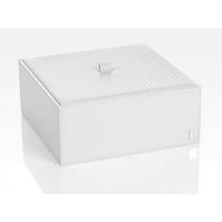 BOX MIT DECKEL     - Weiß, Design, Kunststoff (25/9,5/25cm) - Joop!
