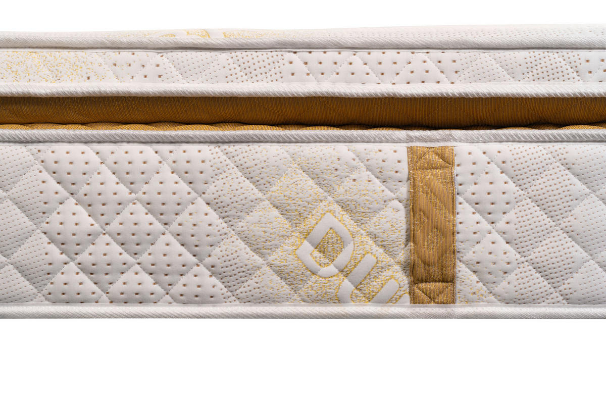 TÁSKARUGÓS MATRAC 120/200 cm  - fehér, Modern, textil (120/200cm) - Novel