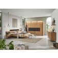 BETTANLAGE 200/200 cm  in Schwarz, Wildeiche  - Wildeiche/Schwarz, Design, Holz/Textil (200/200cm) - Valnatura