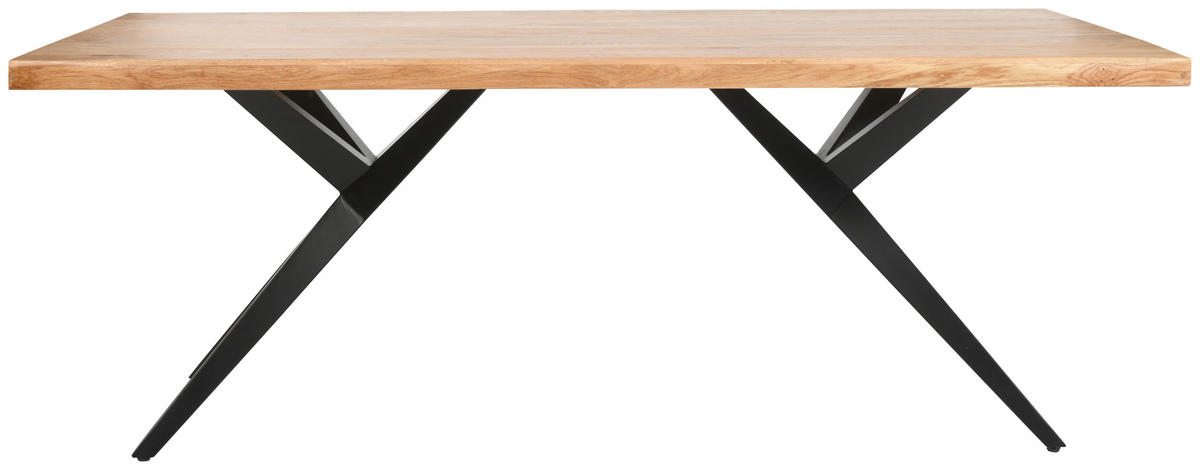 TISCHPLATTE Eiche Eichefarben  - Eichefarben, Design, Holz (180/90/5cm) - Landscape