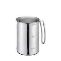 MESSBECHER - Edelstahlfarben, Basics, Metall (8,5/11,5cm) - KÜCHENPROFI