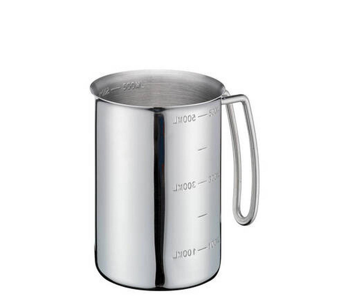 MESSBECHER - Edelstahlfarben, Basics, Metall (8,5/11,5cm) - KÜCHENPROFI