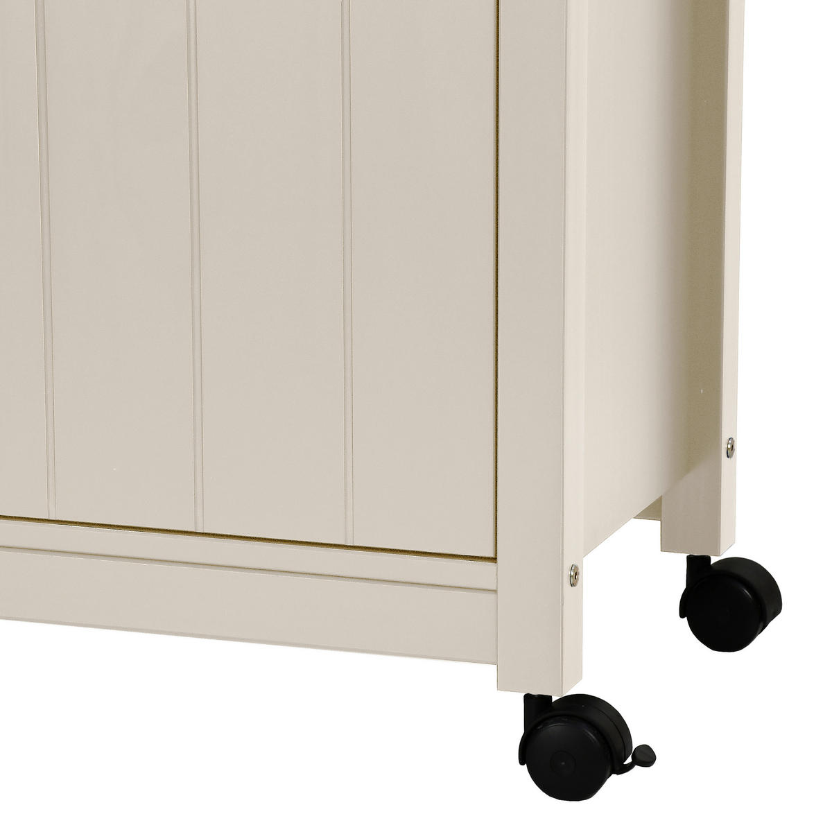 SERVIERWAGEN Pinie massiv Braun, Beige  - Beige/Gelb, MODERN, Holz/Kunststoff (85/90,6/40cm) - Livetastic