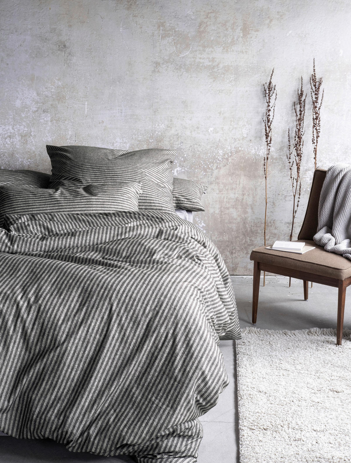 BETTWÄSCHE Renforcé 135/200 cm  - Grau, KONVENTIONELL, Textil (135/200cm) - Irisette