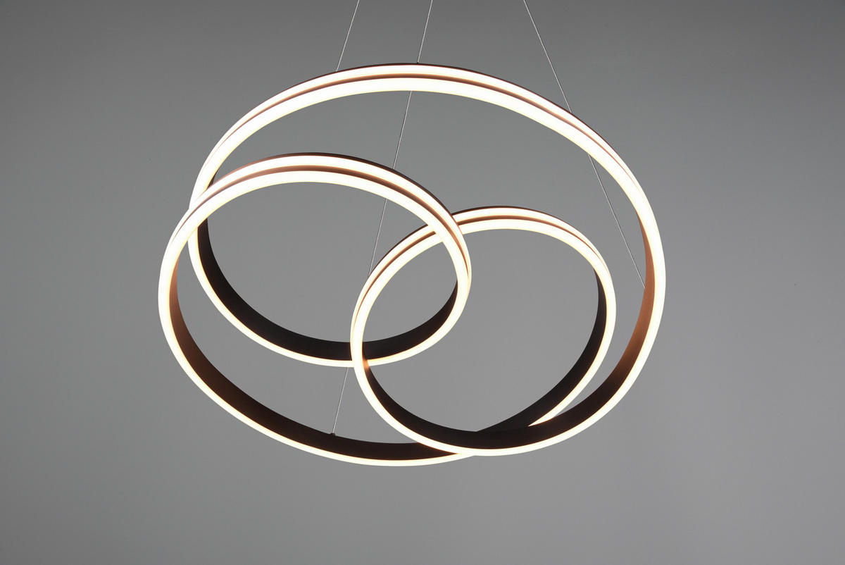 LED-HÄNGELEUCHTE 60/150 cm    - Schwarz, Basics, Metall (60/150cm) - Trio Leuchten