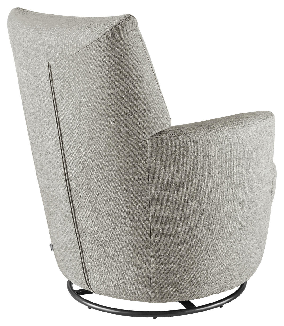 SESSEL Webstoff Grau    - Schwarz/Grau, Design, Textil/Metall (80/96/88cm) - SetOne by Musterring