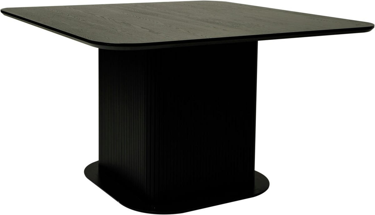 MATBORD i trä 130/130/76,50 cm   - svart, Design, trä (130/130/76,50cm) - Best Price