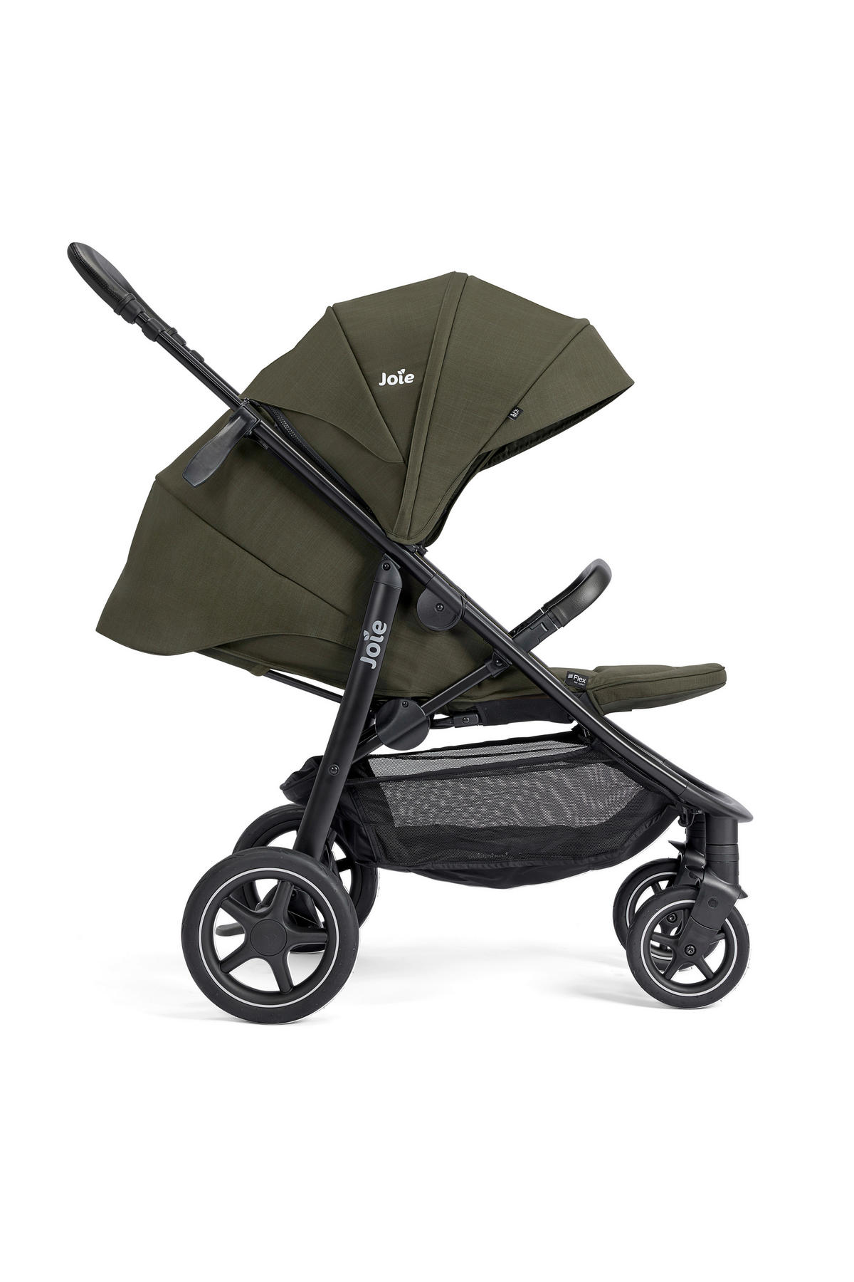 BUGGY Joie  - Dunkelgrün/Schwarz, Basics, Textil/Metall (59/102,5/91cm) - Joie