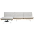 SCHLAFSOFA  in Grau  - Schwarz/Grau, Design, Holz/Textil (204/92/90cm) - Dieter Knoll