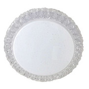 LED STROPNÍ SVÍTIDLO - bílá, Lifestyle, kov/umělá hmota (20/6,5/cm) - Novel