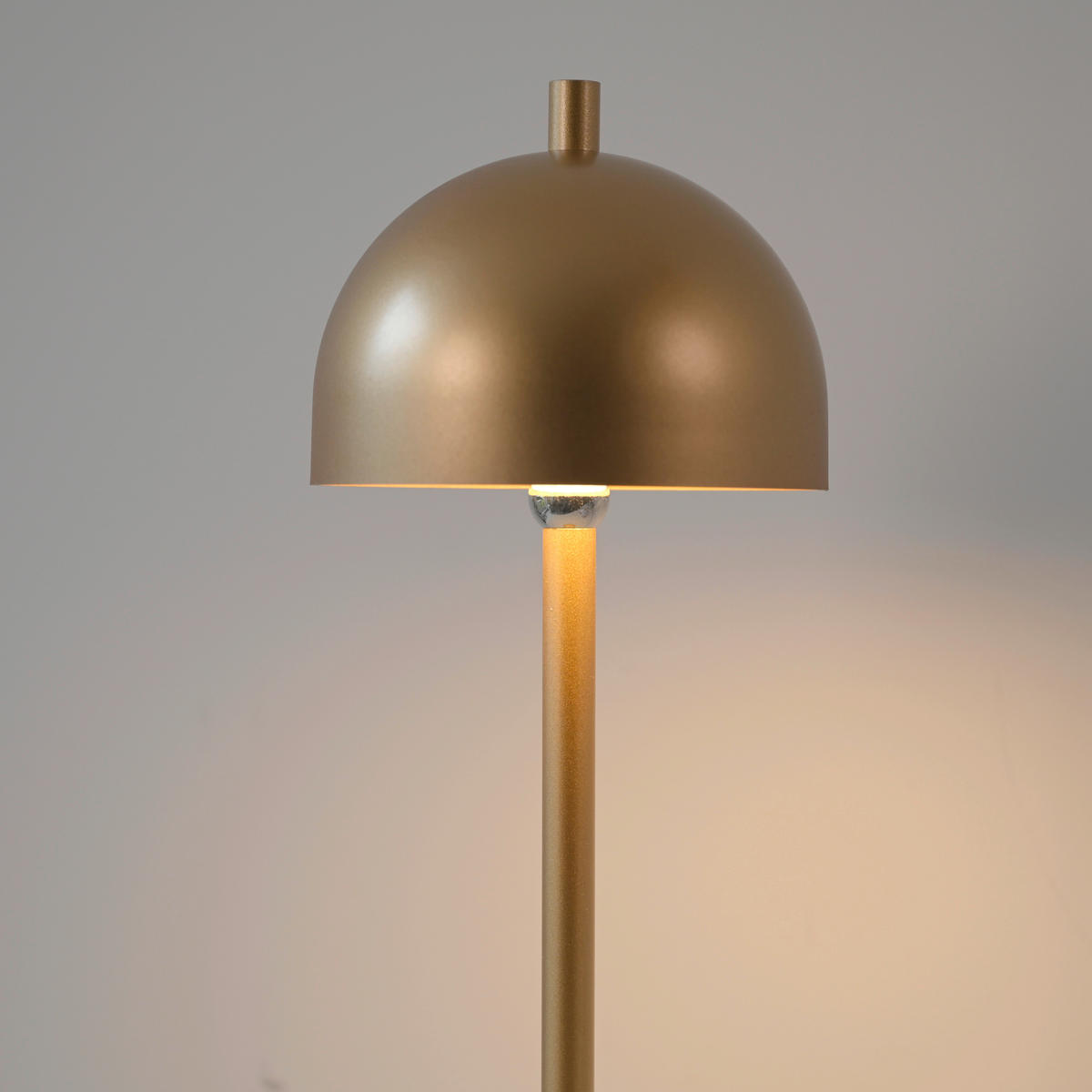 AKKU-STEHLEUCHTE 18/18/126 cm    - Hellgelb, Design, Kunststoff/Metall (18/18/126cm) - Schöner Wohnen