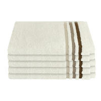 GÄSTETUCHSET Creme 5-teilig 30/50 cm  - Creme, Basics, Textil (30/50cm) - Schiesser