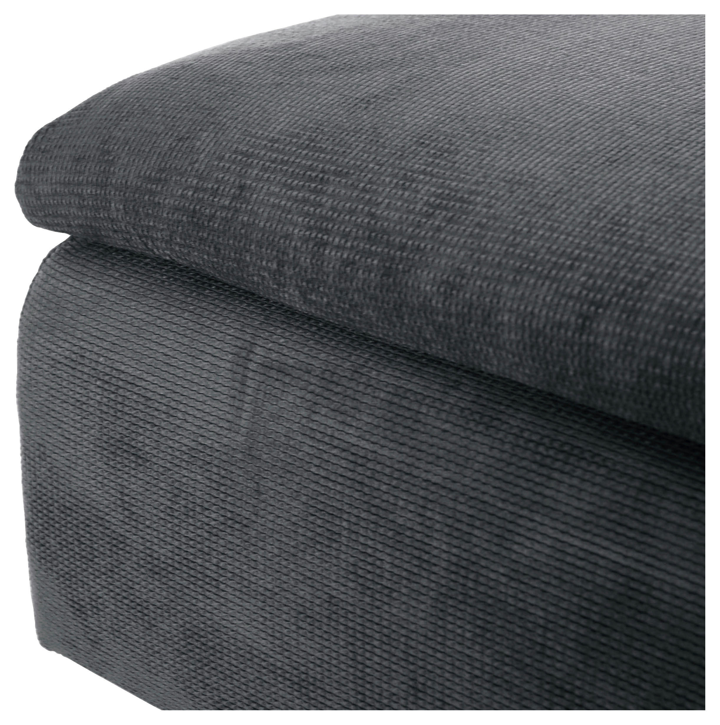 PALL i textil antracit - svart/antracit, Klassisk, trä/textil (75/45/75cm) - MID.YOU