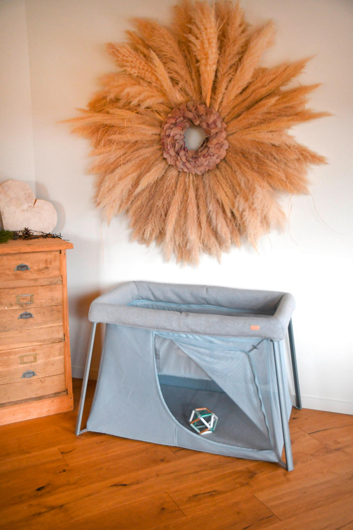 REISEBETT Dunkelblau  - Dunkelblau, Basics, Kunststoff (105/73/70cm) - Beaba