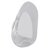LED-WANDLEUCHTE - Klar/Weiss, Design, Glas/Metall (20,3/31,5cm) - Globo